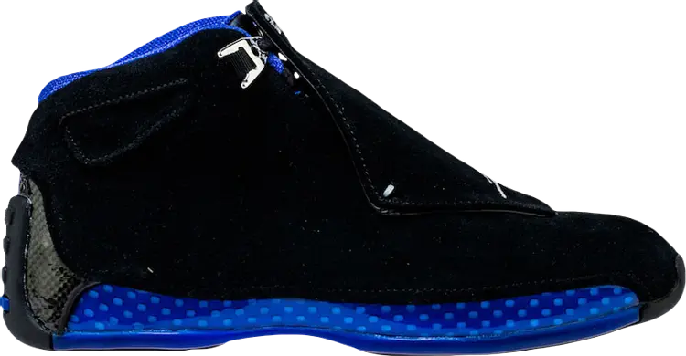

Кроссовки Air Jordan 18 OG PS Black Sport Royal 2003, черный