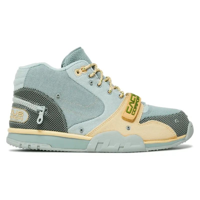 

Кроссовки Nike Travis Scott x Air Trainer 1 SP, серый (Размер 44 RU)