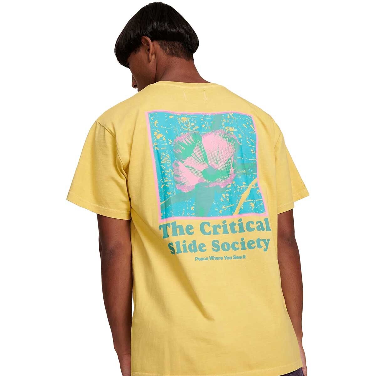 Футболка джадда The Critical Slide Society, цвет lemon