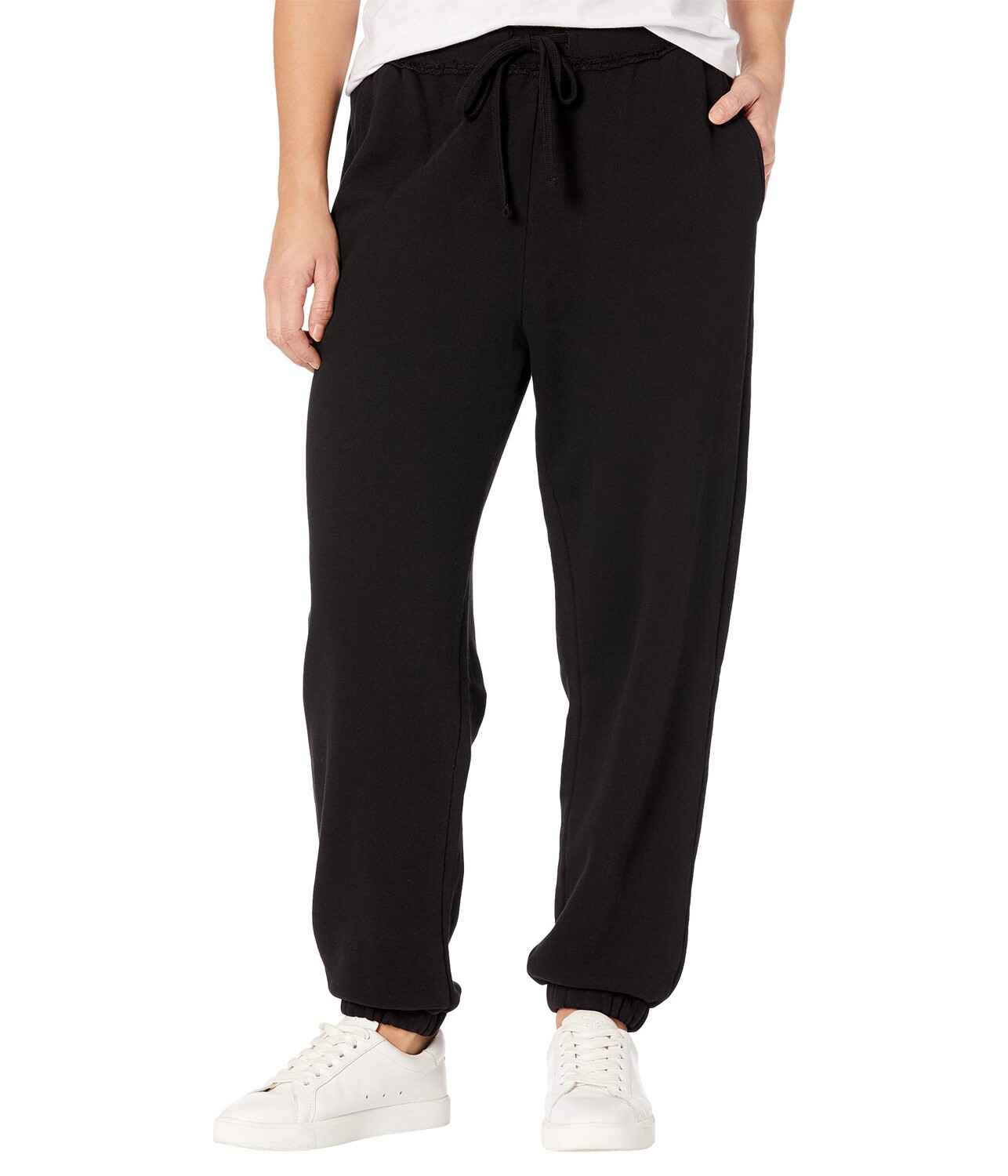 

Брюки Eileen Fisher, Ankle Track Pants in Organic Cotton French Terry, Черный