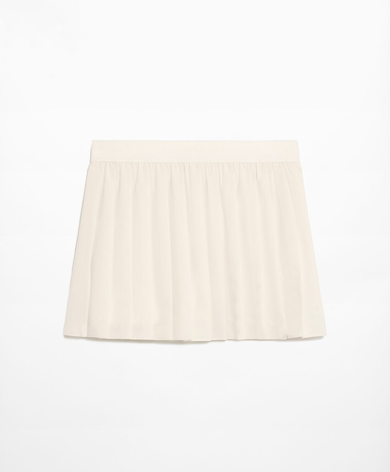 

Юбка Oysho Pleated Compressive, кремовый