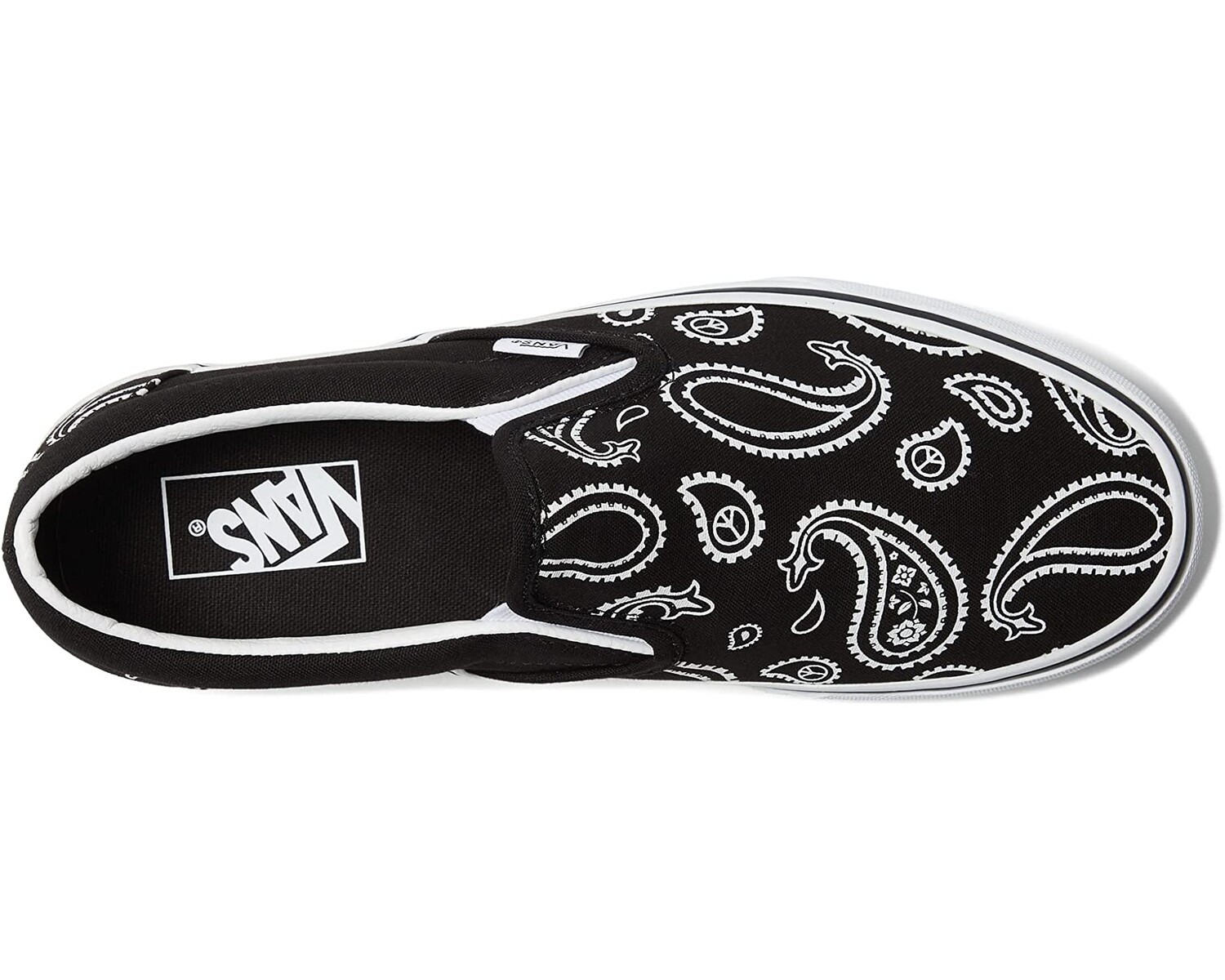 

Кроссовки Classic Slip-On Vans, черный