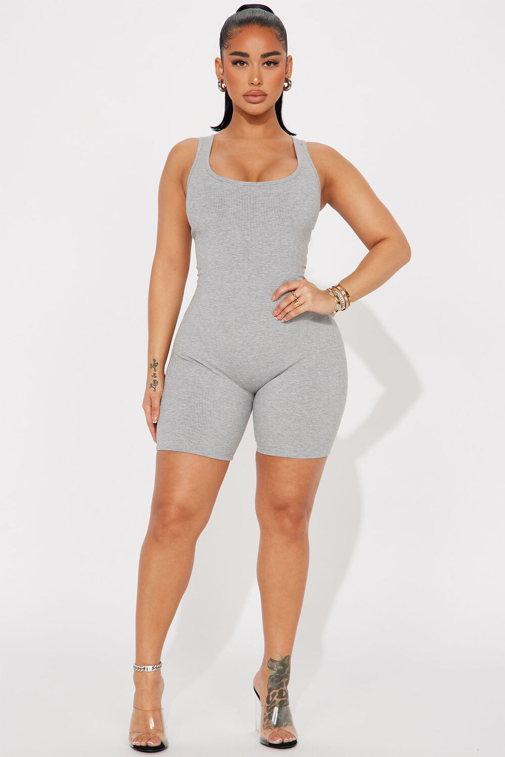 

Комбинезон Fashion Nova JP2290FN, серый