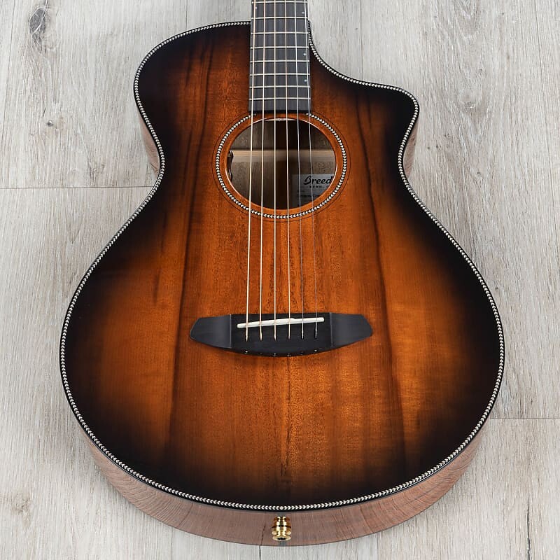 

Акустическая гитара Breedlove Oregon Concertina CE, корпус Myrtlewood, бурбон