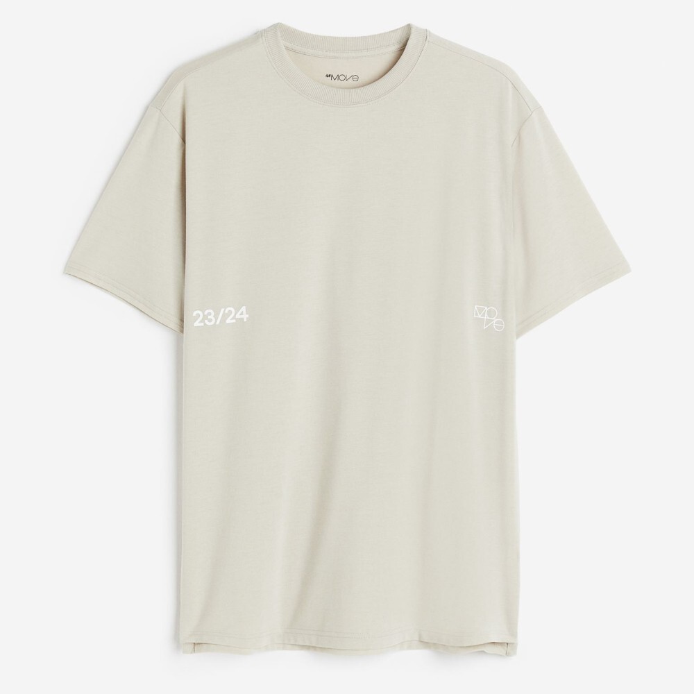 

Спортивная футболка H&M DryMove, светло-бежевый