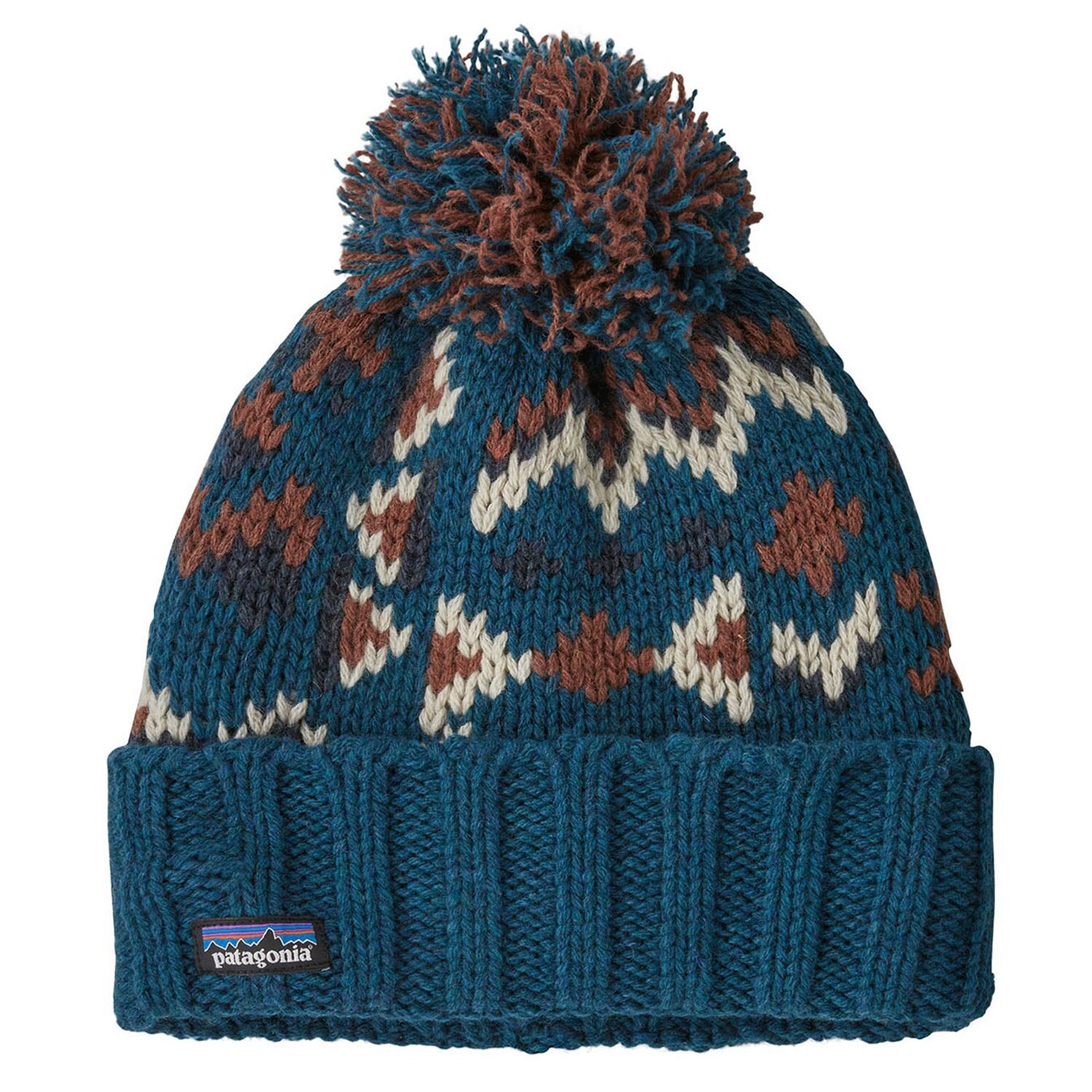 

Шапка Patagonia Snowbelle, wandering woods knit