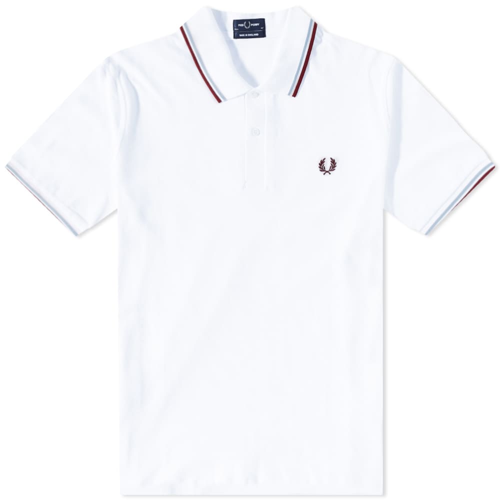 Футболка Fred Perry Reissues Original Twin Tipped Polo кроссовки fred perry zapatillas white