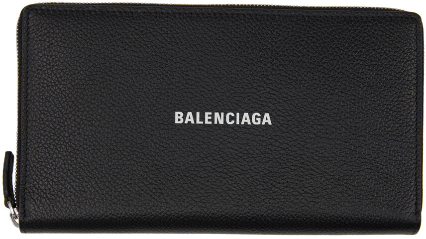 

Черный кошелек Continental Cash Balenciaga