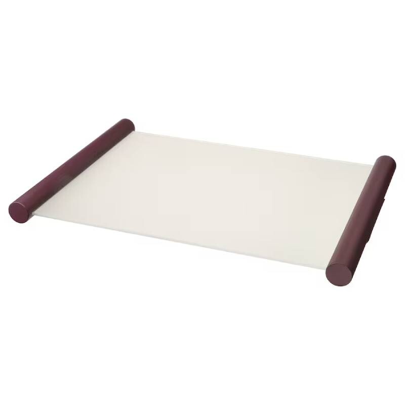 

Поднос Ikea Varnblixt 34х48, темно-красный