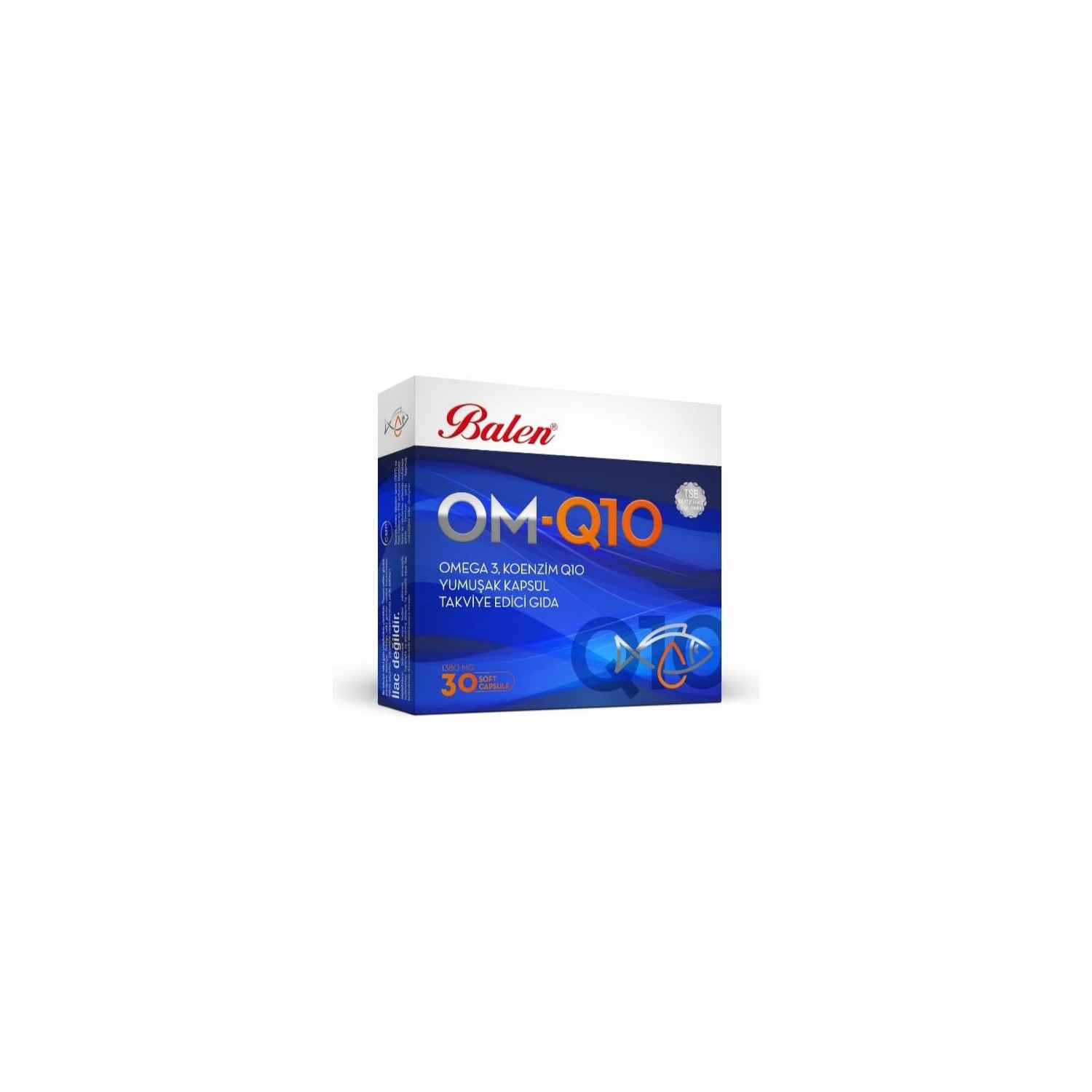 Рыбий жир Balen Om-Q10 Omega-3 цена и фото