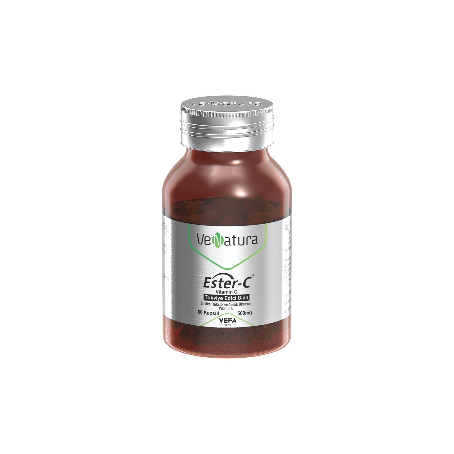 

Пищевая добавка Venatura Ester C, 60 капсул