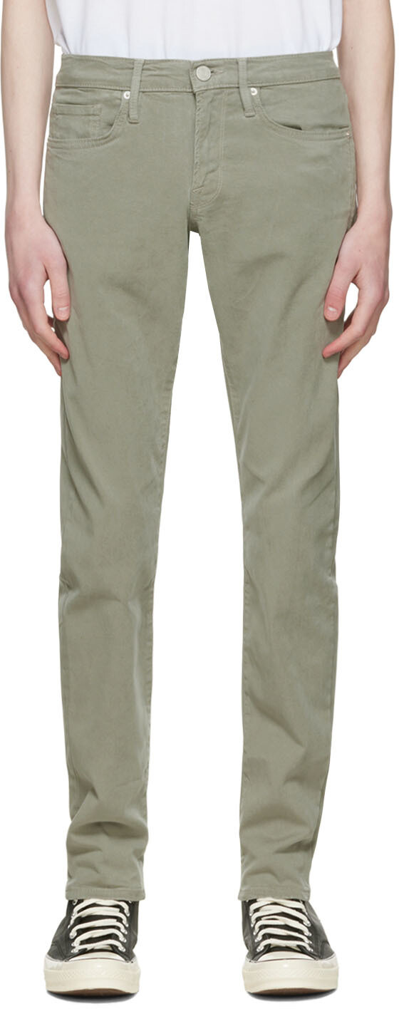 

Серые джинсы L'Homme Slim FRAME