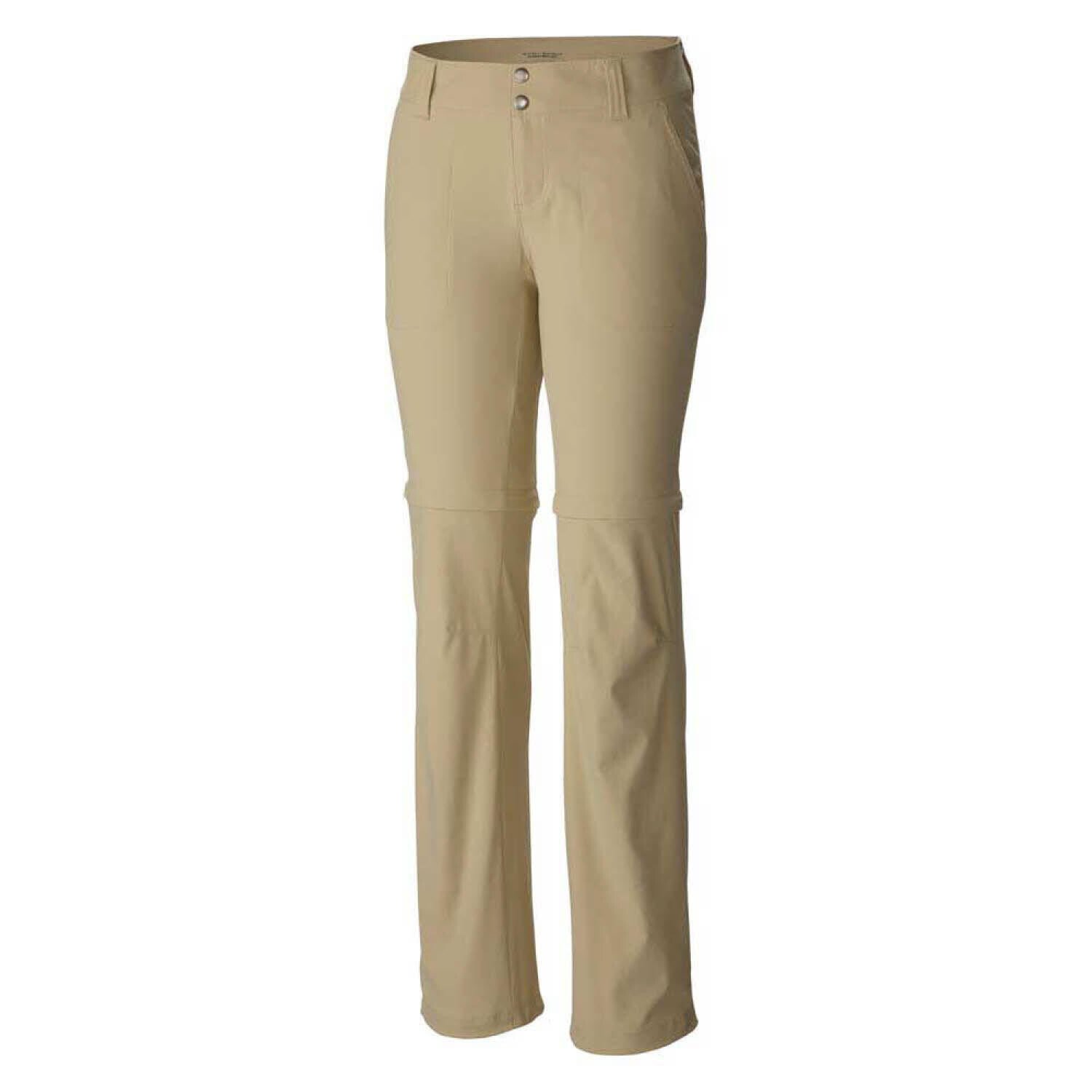 Штаны Columbia Saturday Trail 2 Convertible для походов, бежевый походные штаны columbia plus size saturday trail ii convertible pant