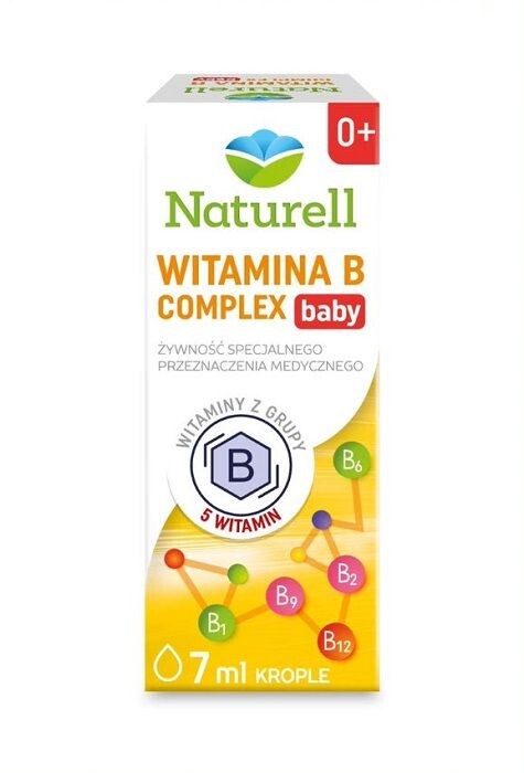 

Naturell B Complex Baby Krople витамин С в шипучих таблетках, 7 ml