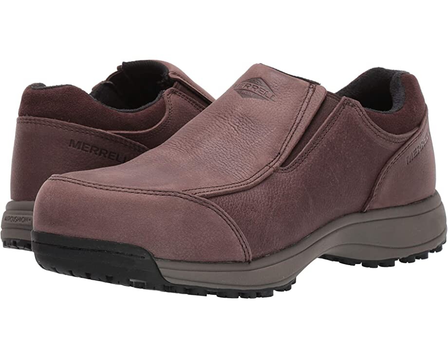 

Кроссовки Sutton Moc Steel Toe Merrell Work, эспрессо