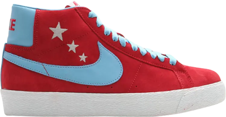 

Кроссовки Nike Blazer Premium SB 'Vanilla Ice', красный