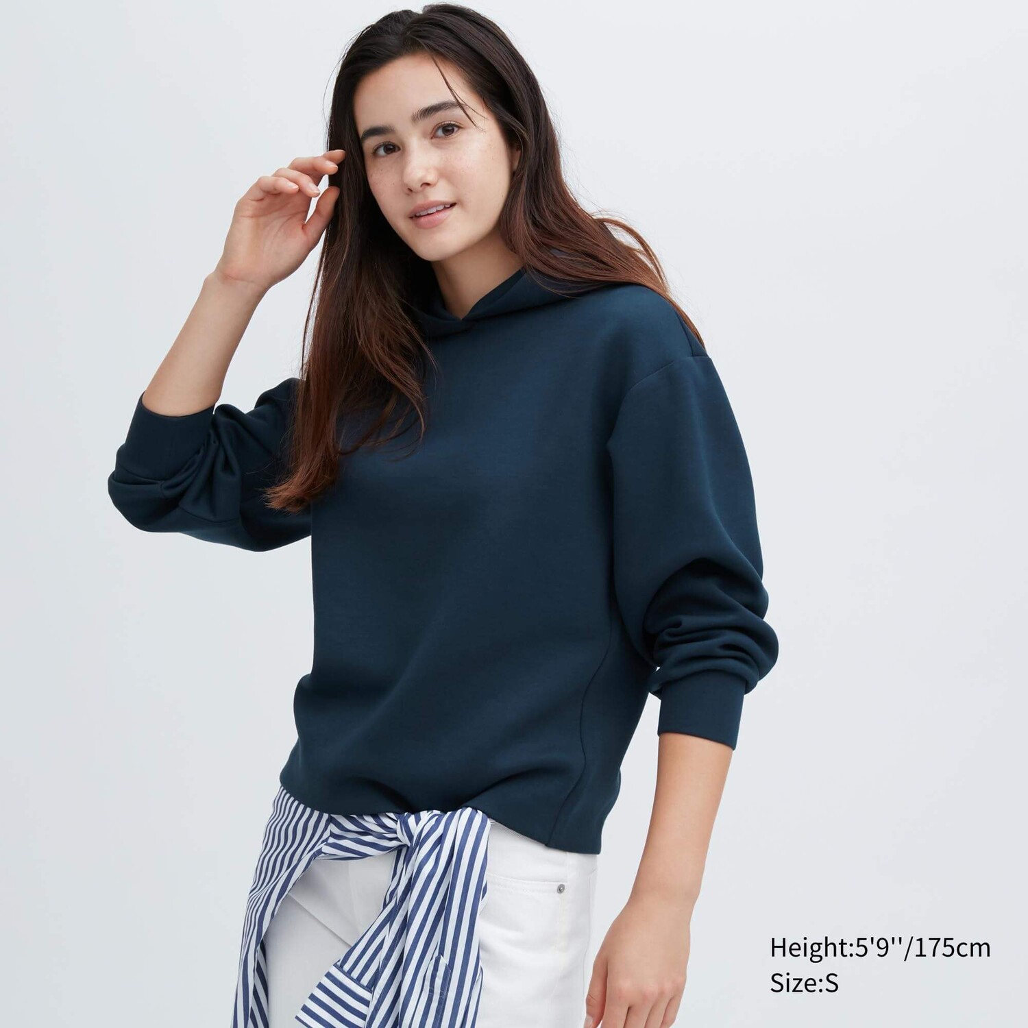 

Худи Uniqlo Dry Sweat Pullover, синий