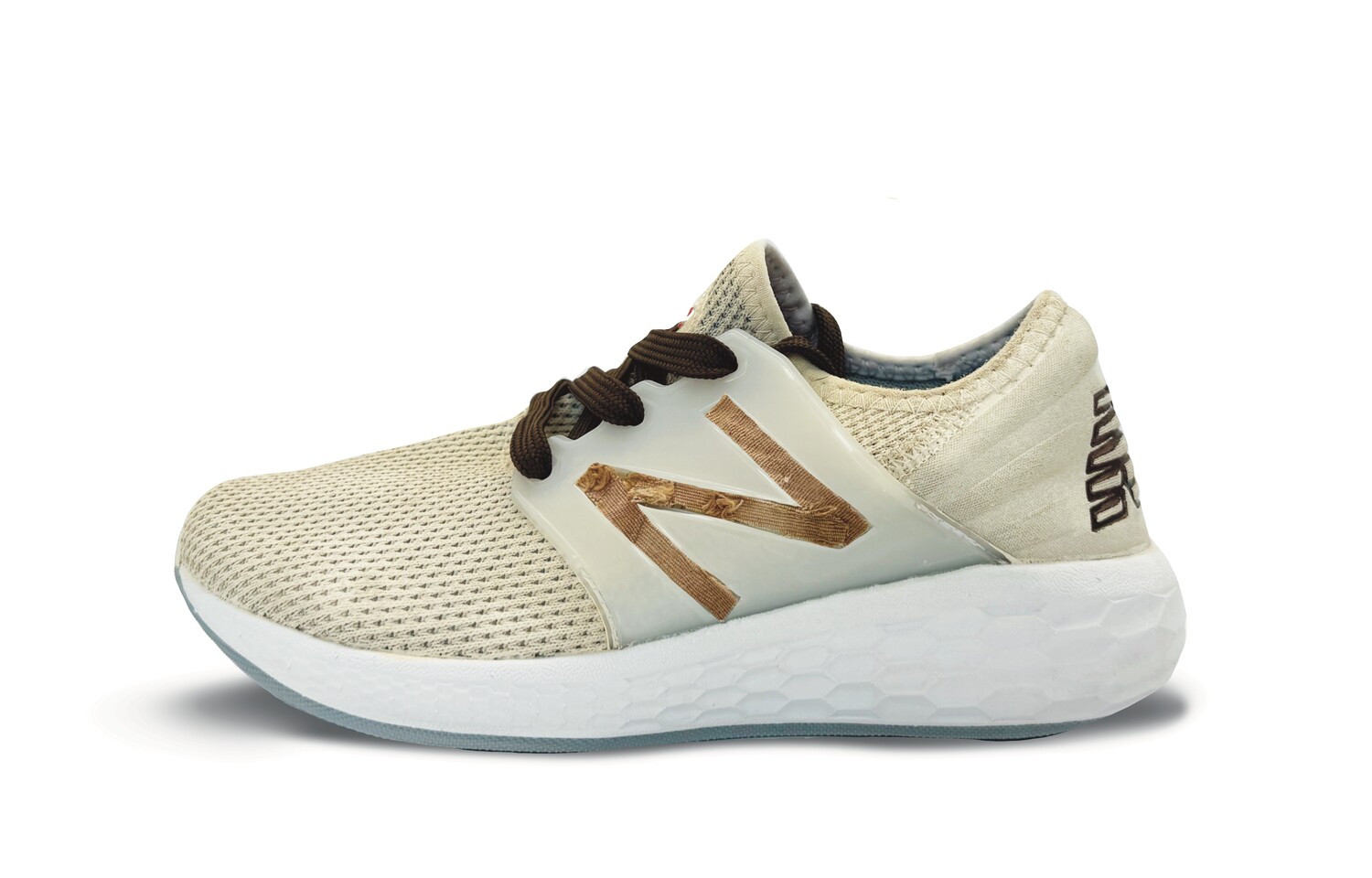 

Кроссовки женские с низким верхом коричневые/бежевые New Balance