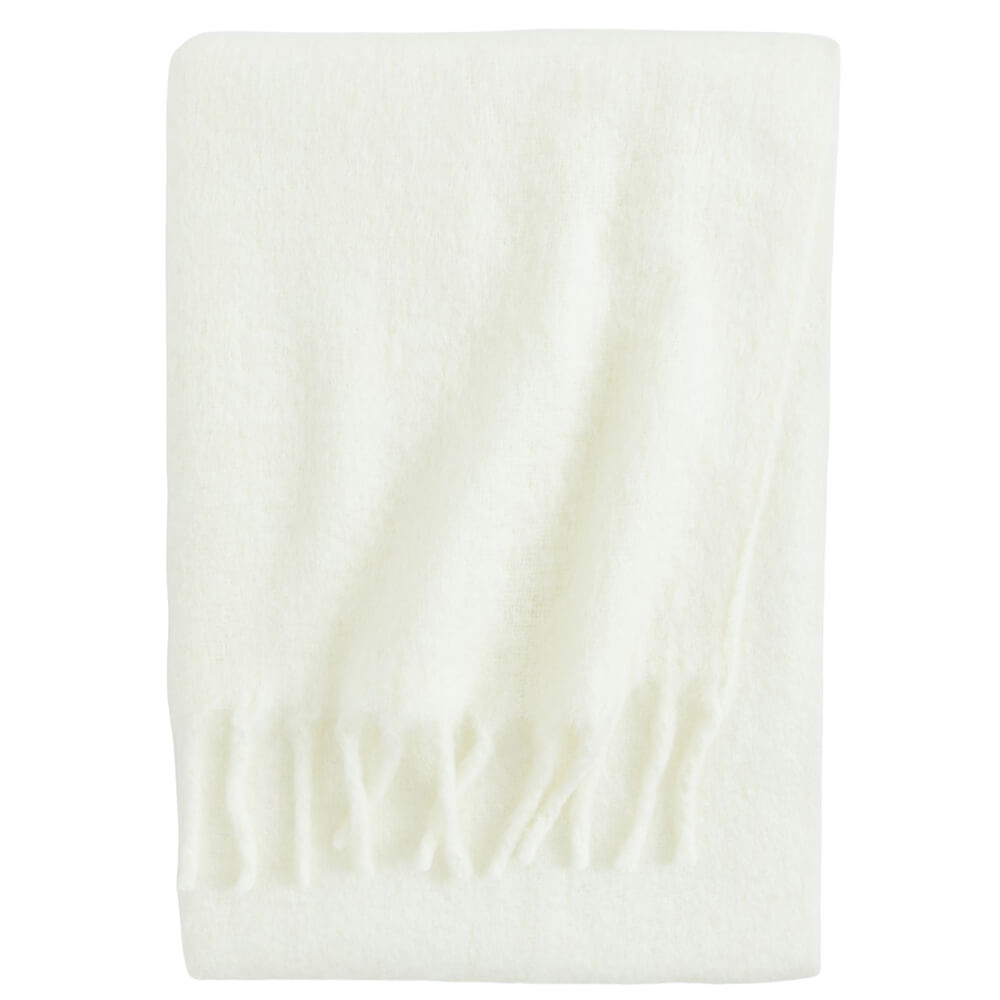 цена Плед H&M Home Wool-blend, белый