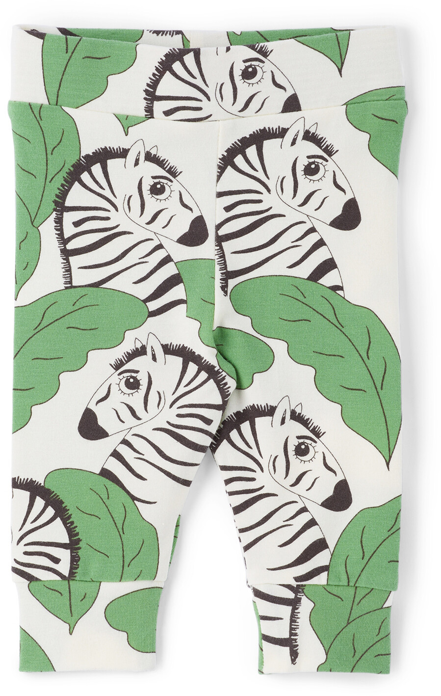 

Детские леггинсы Off-White и Green Zebra Mini Rodini