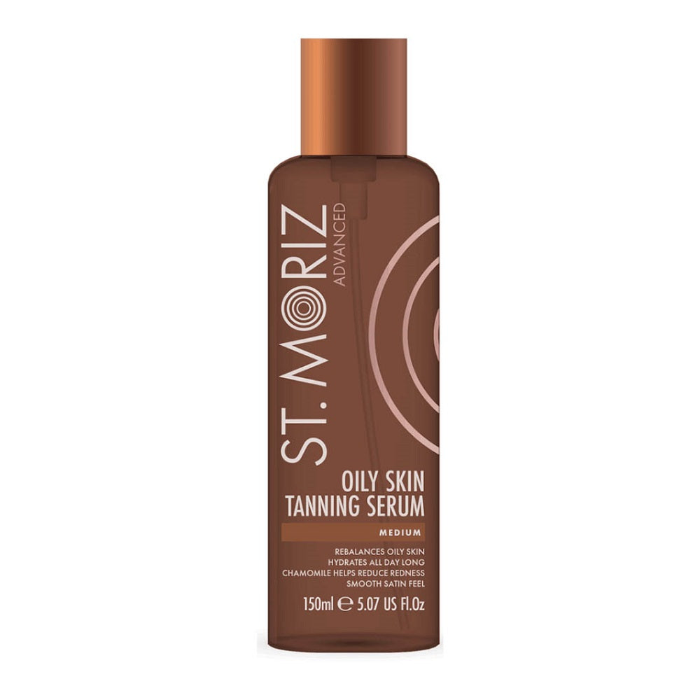 St.Moriz Advanced Pro Gradual Oily Skin Tanning Serum сыворотка-автозагар для жирной и склонной к акне кожи 150мл