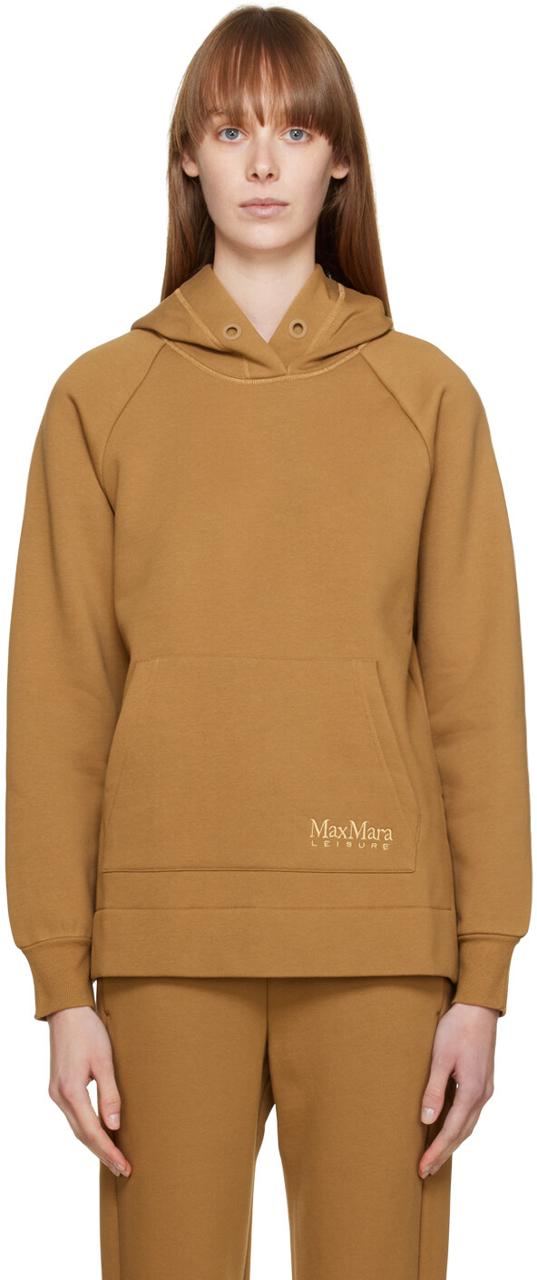 

Коричневый худи Jerener Max Mara Leisure