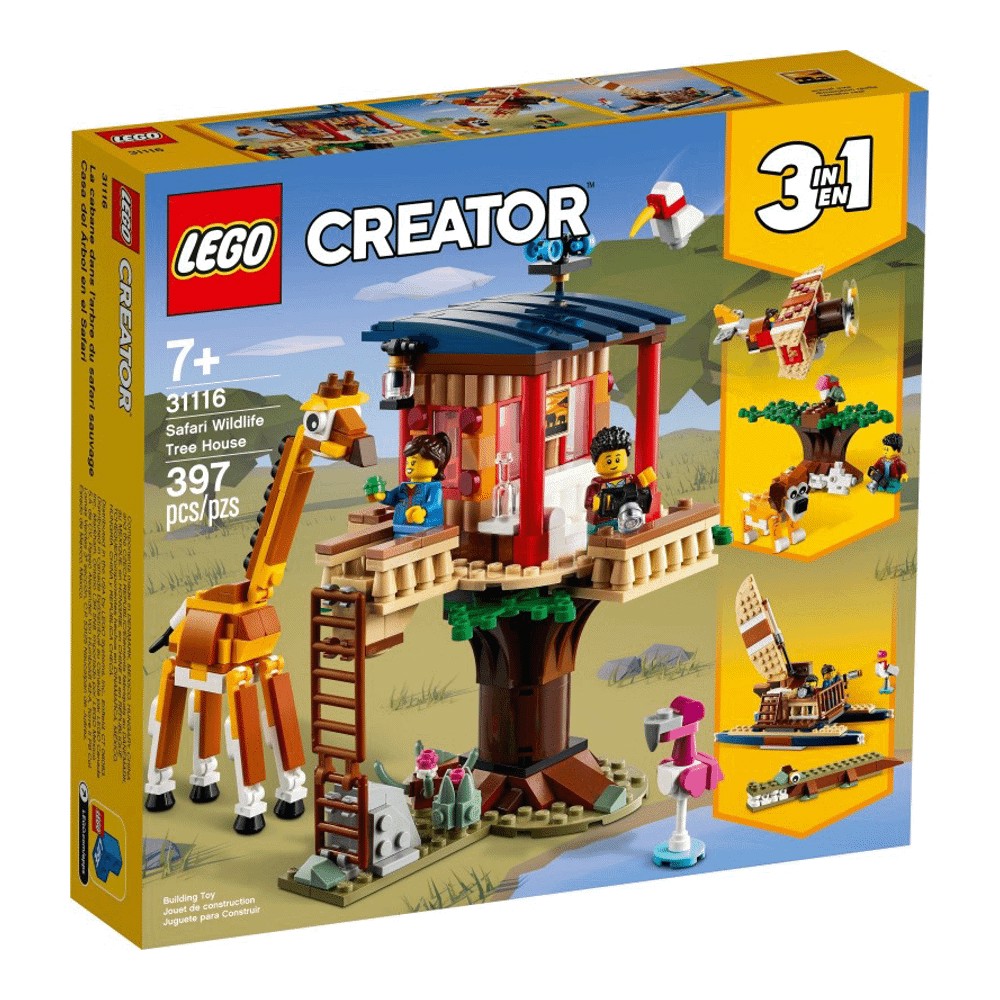 Конструктор LEGO Creator 31116 Сафари дом на дереве конструктор дом на дереве 21318 lego ideas