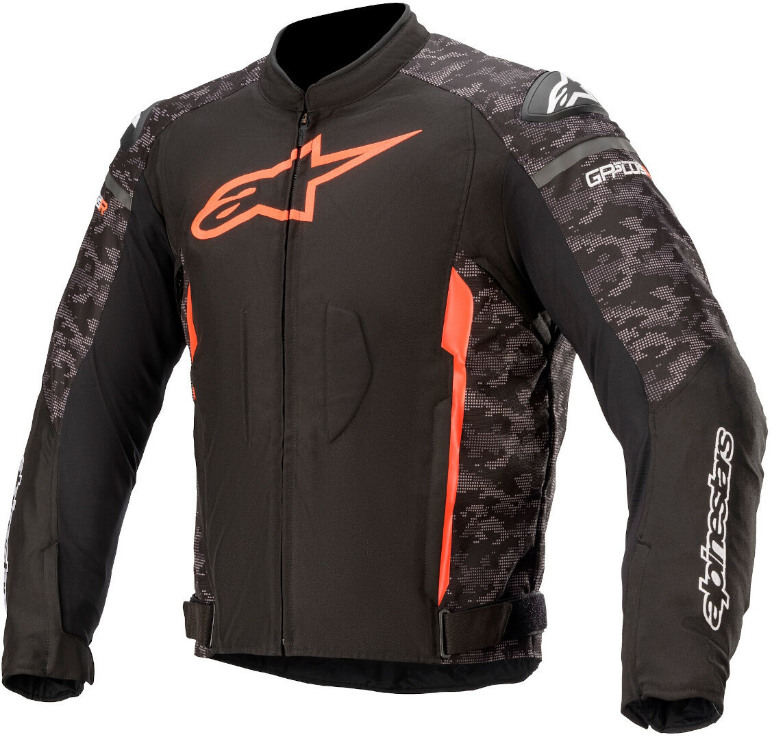 Мотоциклетная текстильная куртка Alpinestars T-GP Plus V3, черный/камуфляжный куртка surplus regiment m65 черный камуфляжный