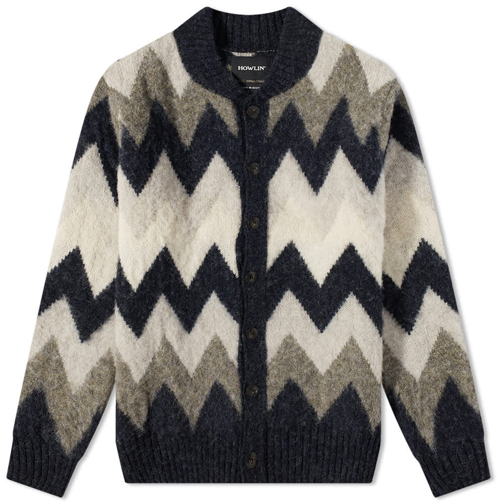 

Джемпер Howlin' Blue Magician Baseball Cardigan, Серый