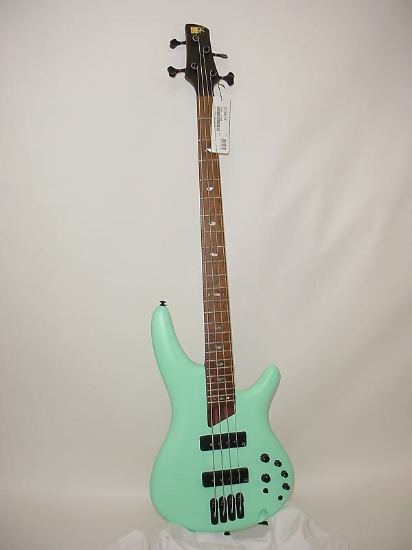 

Бас-гитара Ibanez Premium SR1100B - матовая морская пена зеленого цвета