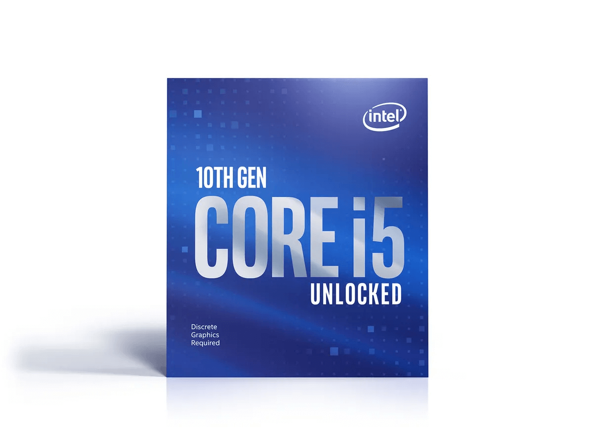 Процессор Intel Core i5-10600KF BOX (без кулера) процессор intel core i5 12400 box
