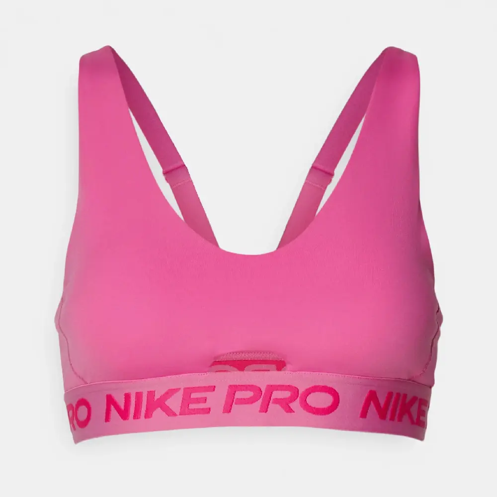 

Спортивный топ Nike Performance Indy Plunge, розовый