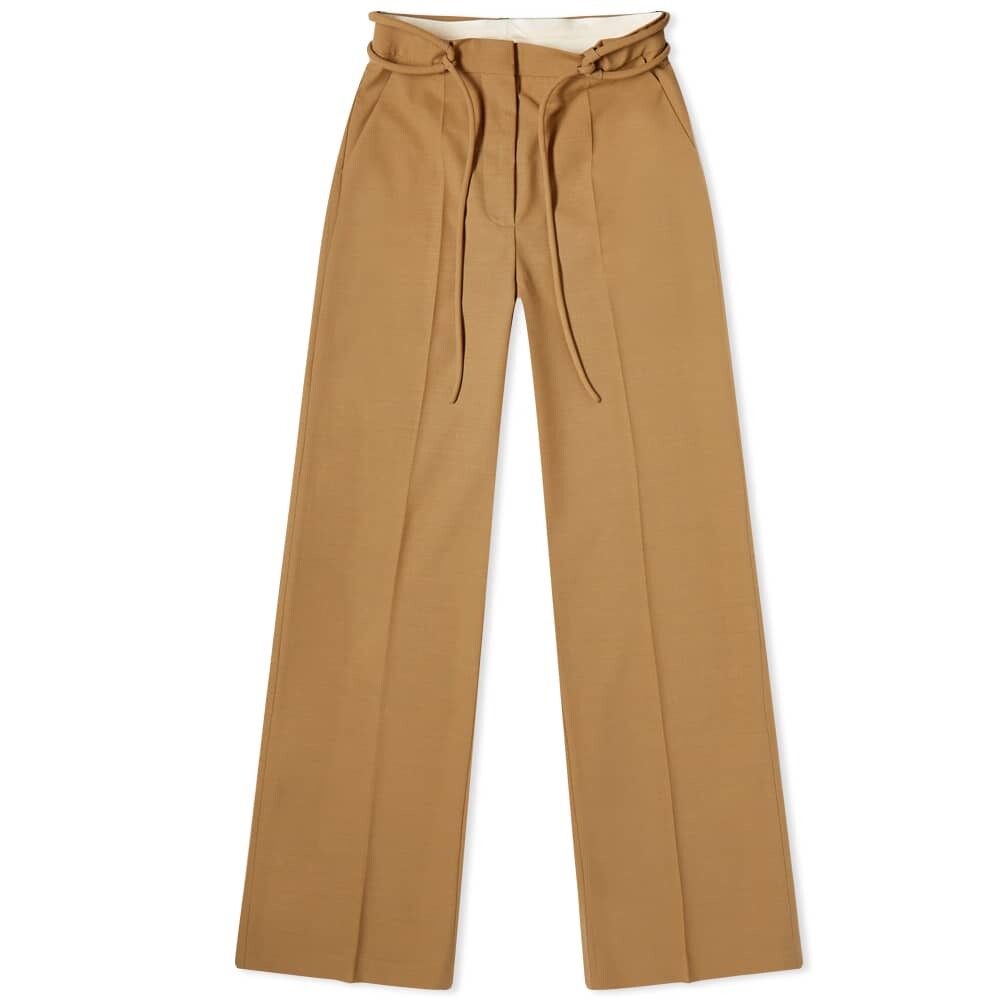 

Брюки Nanushka Licia Wide Leg Trouser, Коричневый