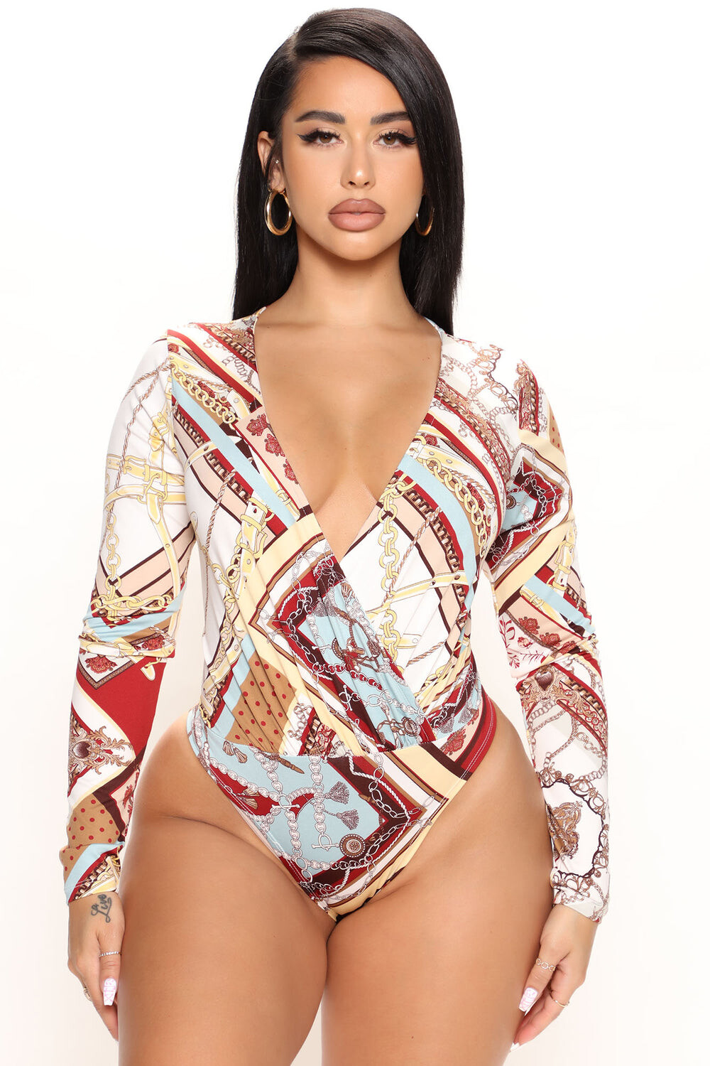 

Боди Fashion Nova J1766F9234, белый