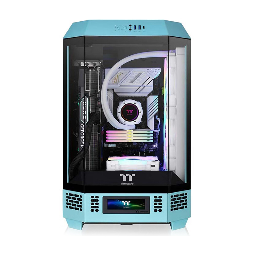 Корпус Thermaltake The Tower 300 Turquoise