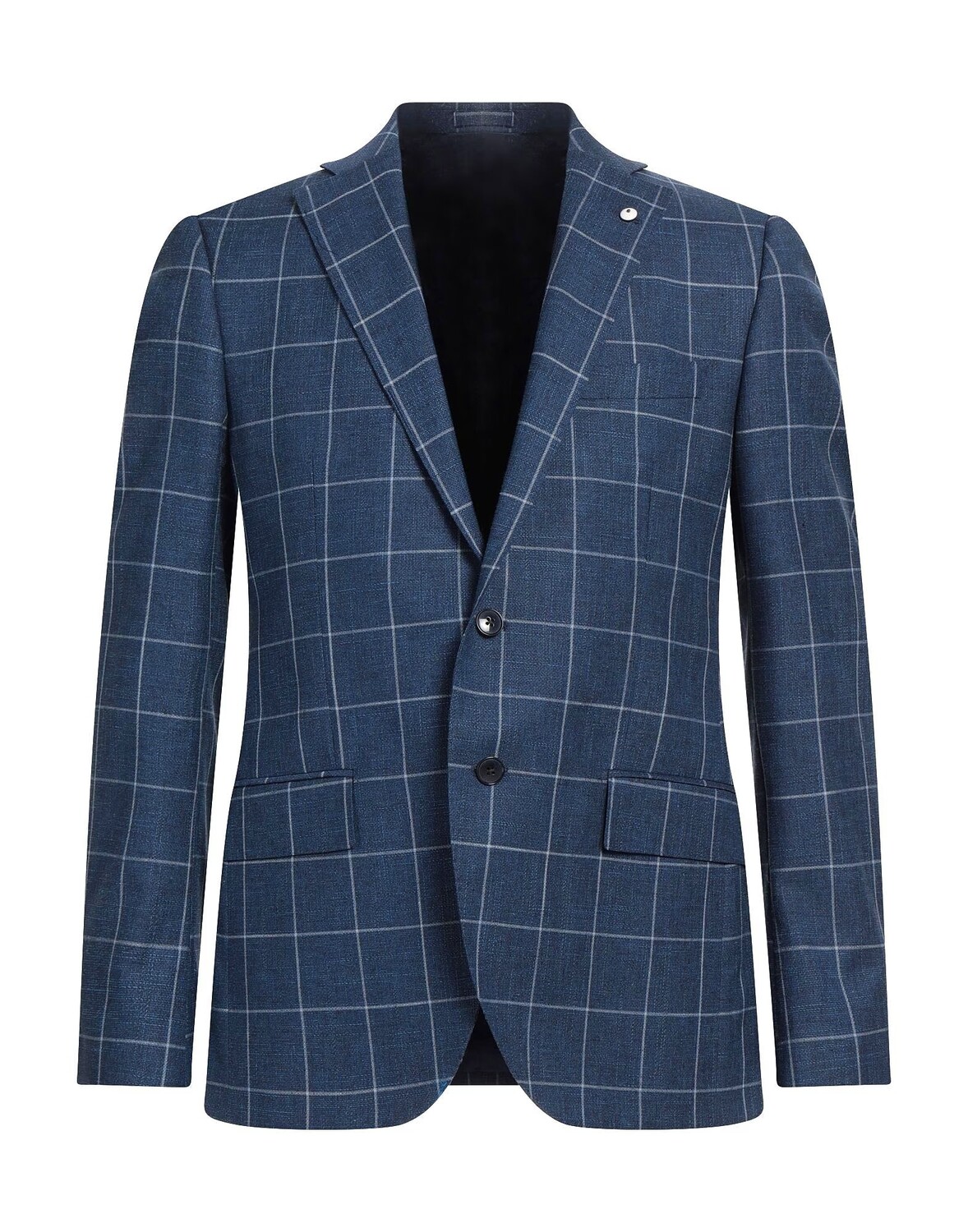 

Блейзер L.B.M. 1911 Cool Wool Checked, синий