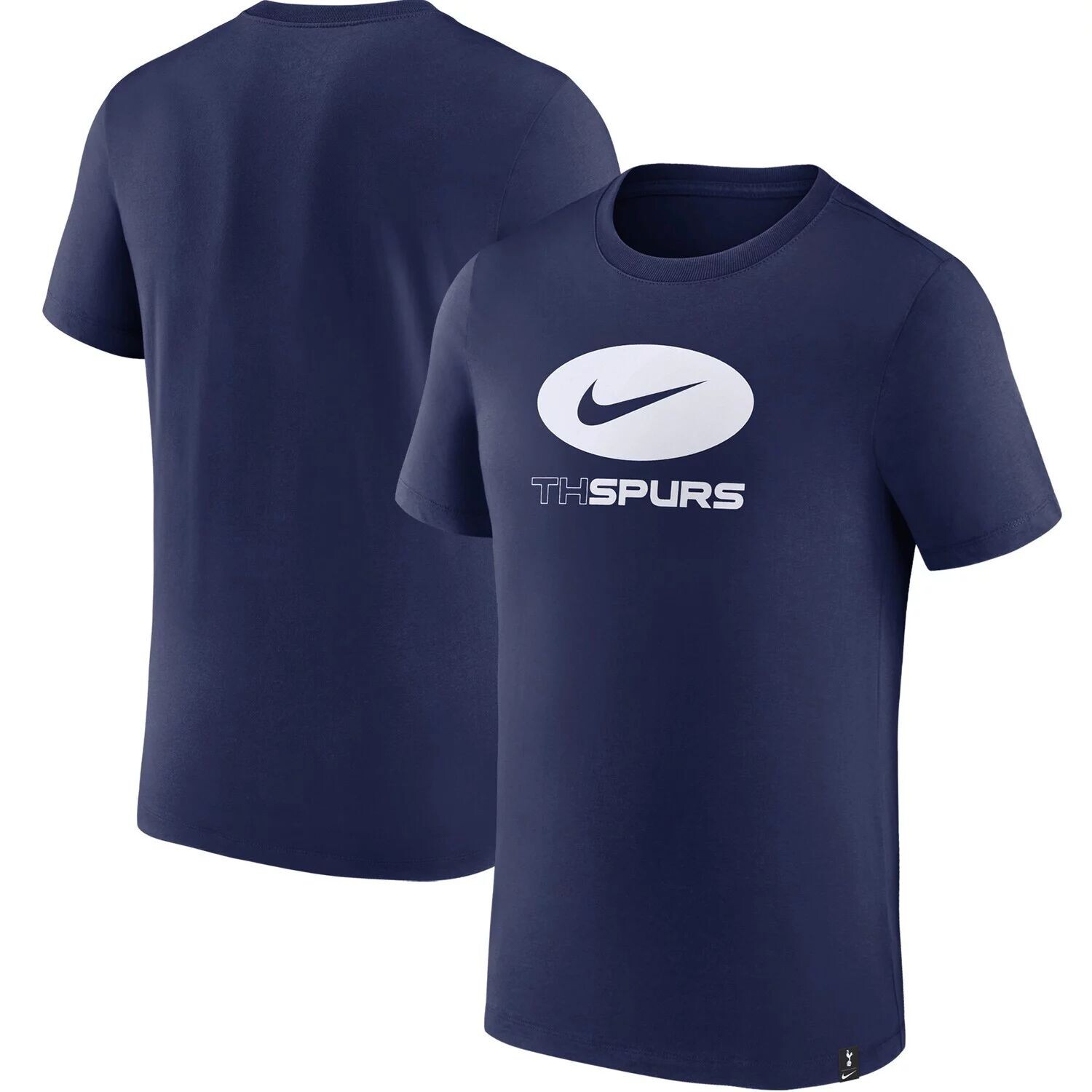 

Мужская темно-синяя футболка с галочкой Nike Tottenham Hotspur, Синий