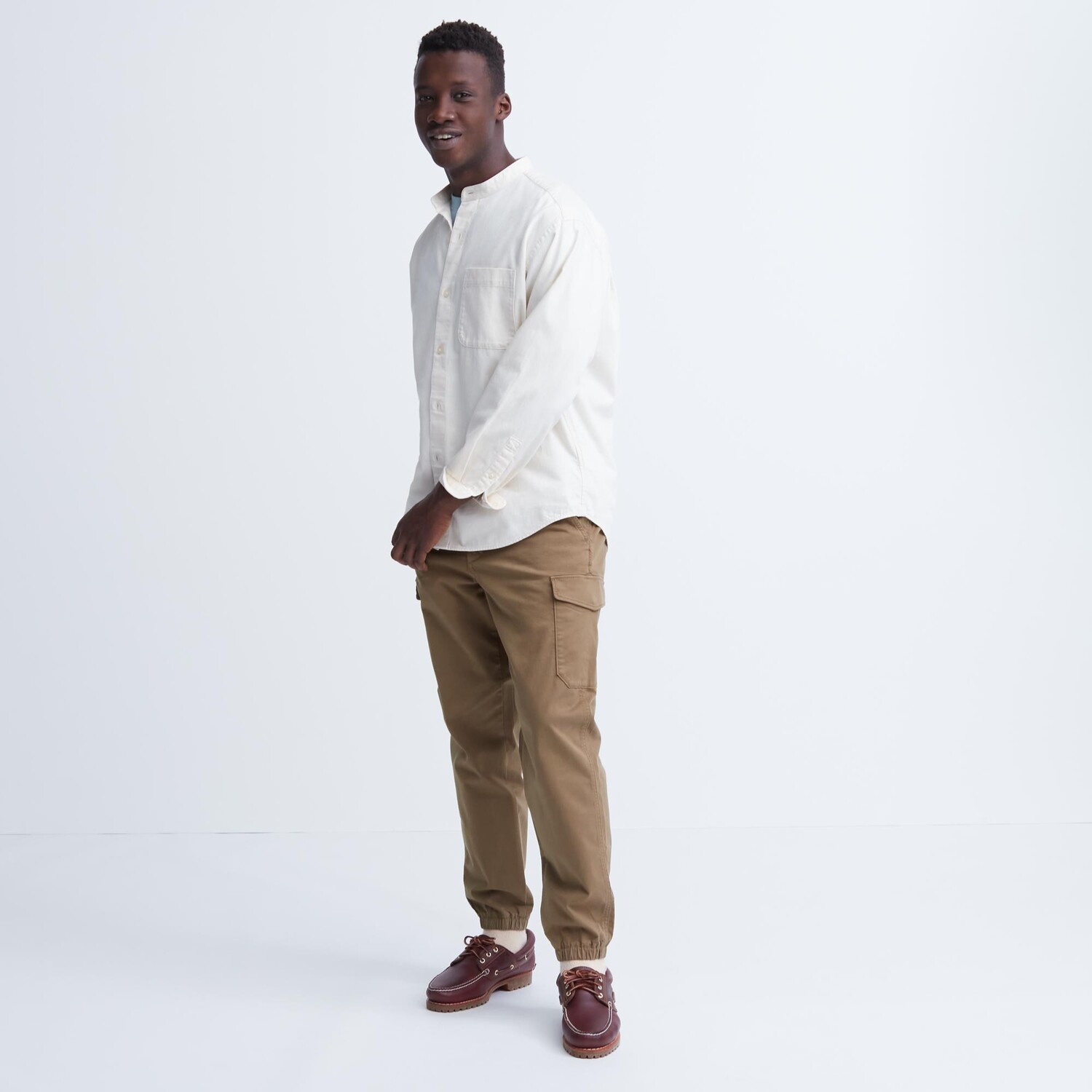 

Брюки-карго Uniqlo, коричневый