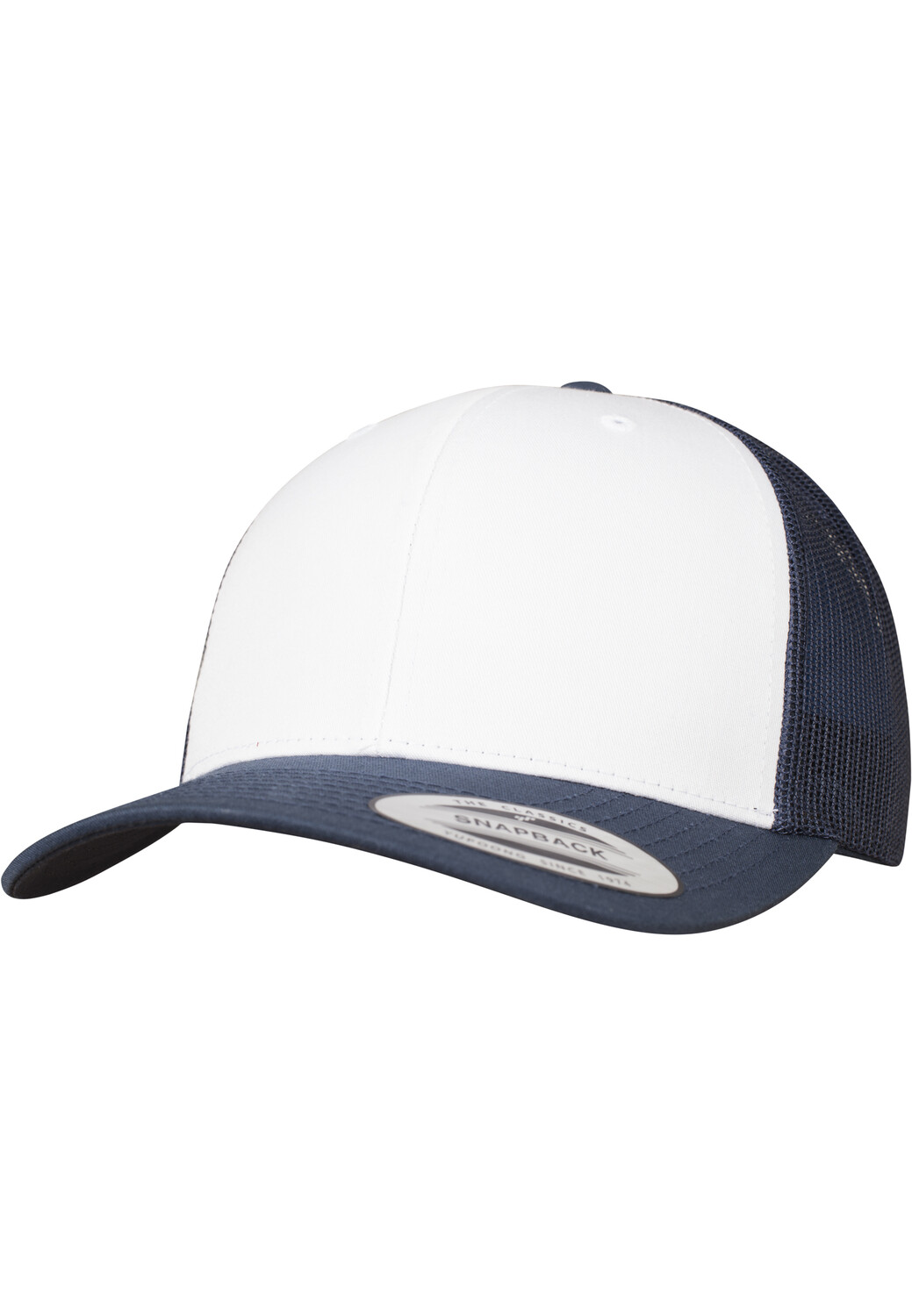 

Бейсболка Flexfit Trucker, цвет navy/white/navy