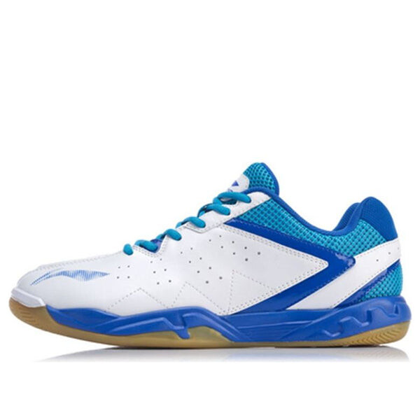 2020 men badminton shoes high quality eva muscle anti slippery training professional sneakers women sport badminton shoes plus Кроссовки Li-Ning Badminton Training Shoes 'White Blue', синий