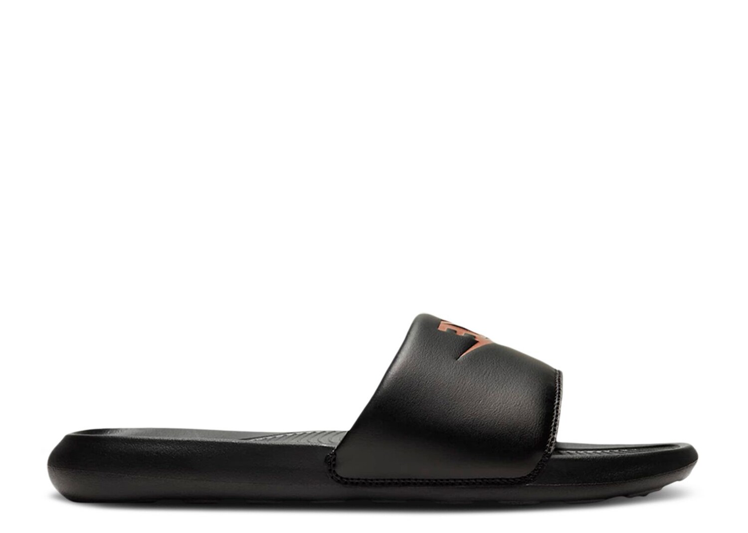 

Кроссовки Nike Wmns Victori One Slide 'Black Metallic Red Bronze', черный