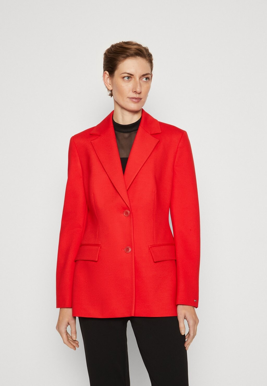 

Кардиган Tommy Hilfiger SLIM FIT, цвет fierce red