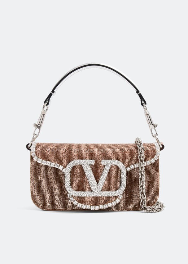 

Сумка через плечо Valentino Garavani Locò Small, золотой