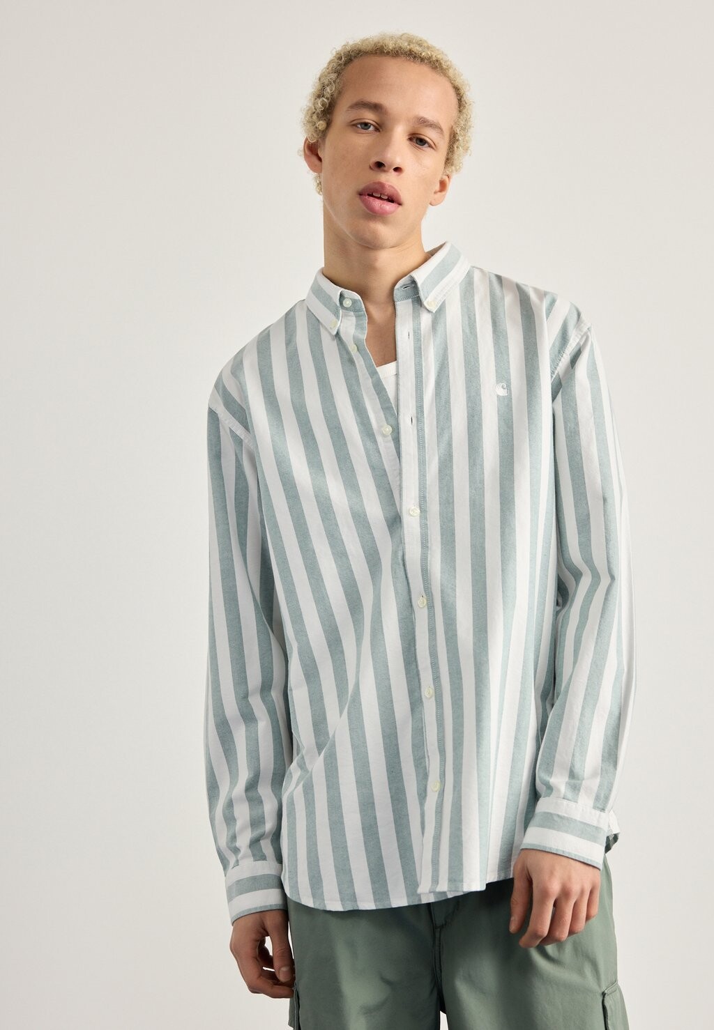 

Рубашка DILLION SHIRT Carhartt WIP, цвет chervil/white
