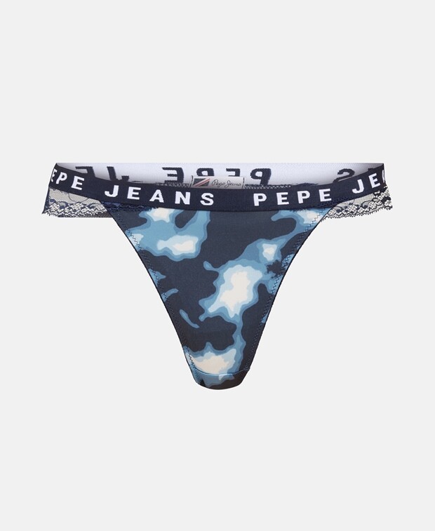

Стринги Pepe Jeans, темно-синий
