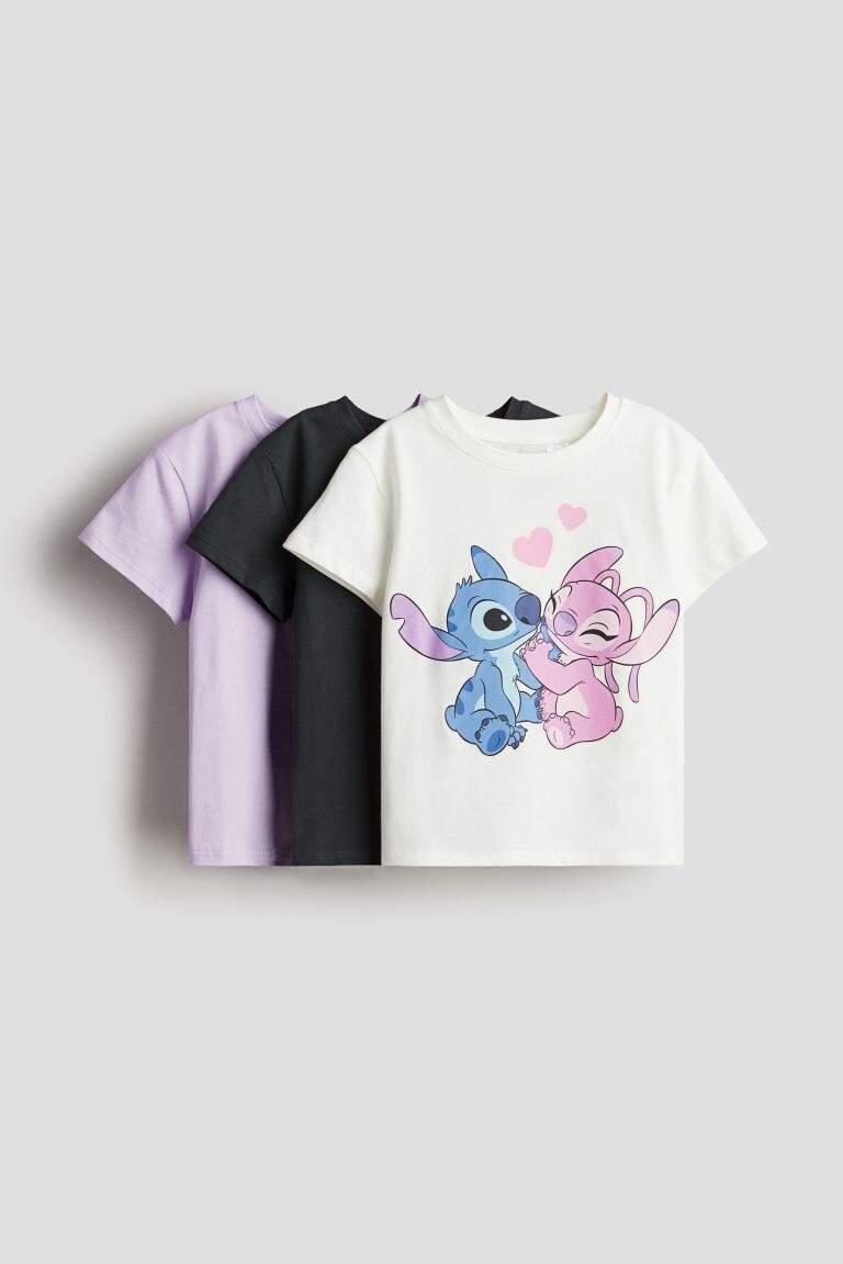 

Упаковка из 3 рубашек с принтами H&M, белый