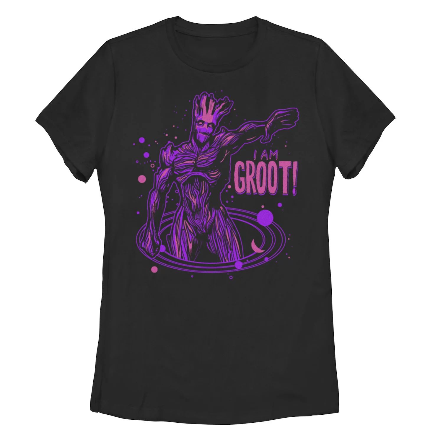 Детская футболка с рисунком Marvel Guardians Of The Galaxy Space Groot Marvel