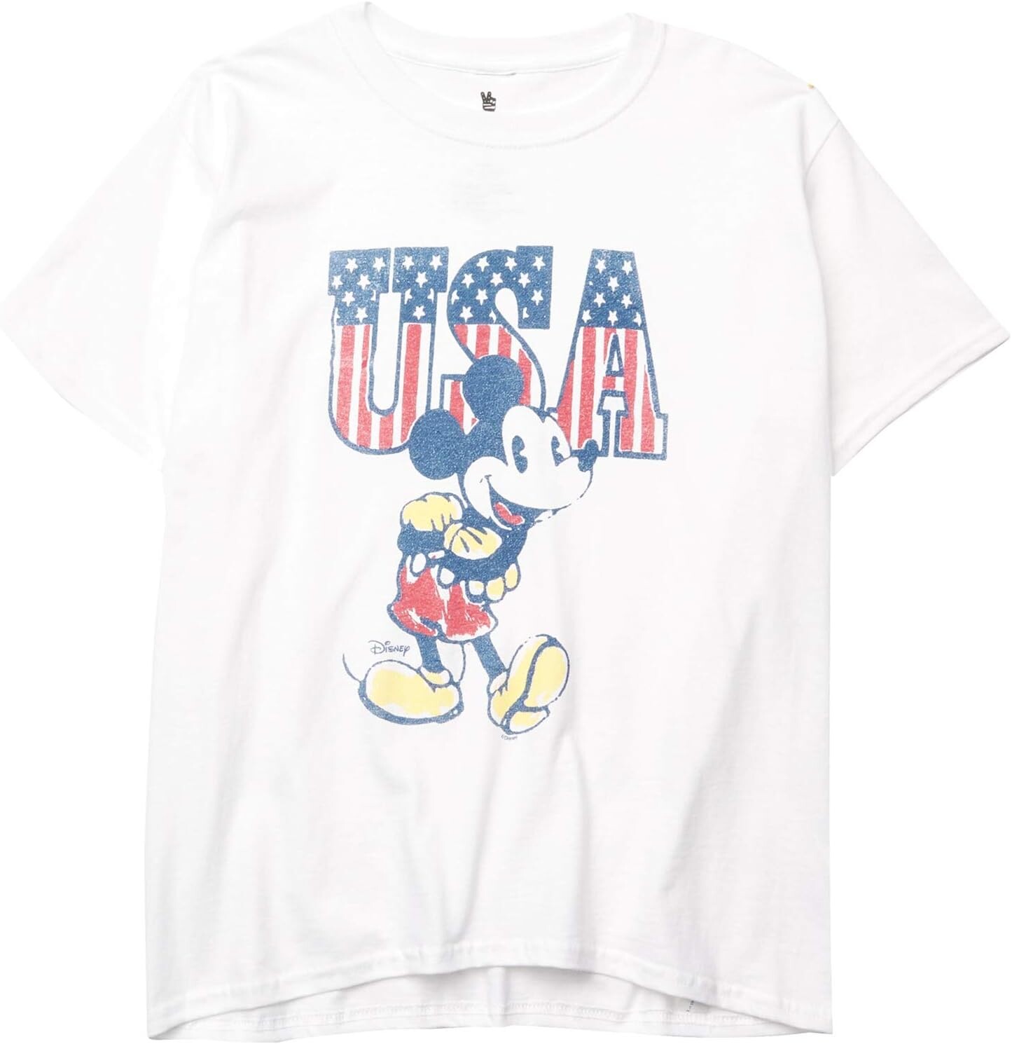 

Футболка Junk Food Kids Mickey Mouse USA T-Shirt, белый