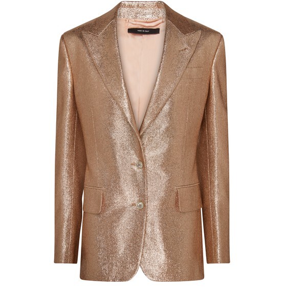 

Индивидуальный пиджак Tom Ford, золотой