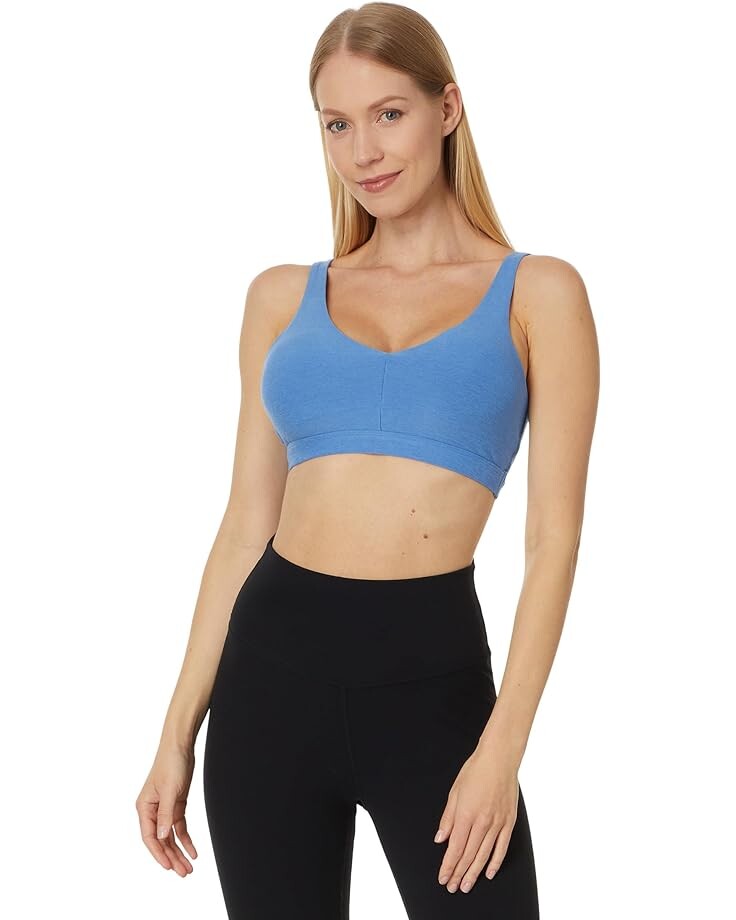 Бюстгальтер Beyond Yoga Spacedye Embody, цвет Sky Blue Heather-1